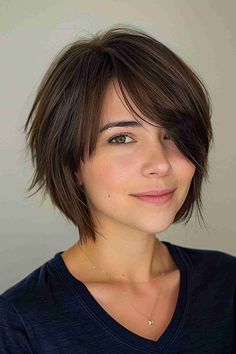 70+ Best Haircuts for Thin Hair to Appear Thicker Dido Haircut, Short Hair Cuts Straight Cut, Short Haircut No Styling, Hair For Fine Straight Hair, Limp Hair Hairstyles, Short Hair Air Dry Styles, Style Thinning Hair Women, Fine Limp Hair Haircuts, Low Maintenance Haircut Fine Hair