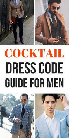 Dresscode Party, Men Cocktail, Dress Code Guide, Women Attire