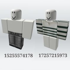 three different types of paper toys with faces and arms, one is white and the other has green stripes