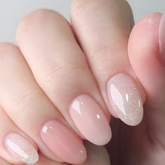 Nail Inspo Round Short, Nails 2024 Pink, Nails Pretty, Manicure Nail Designs, Stylish Nails Designs, Simple Gel Nails, Casual Nails