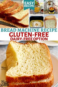 the bread machine recipe gluten - free dairy - free option is easy to make