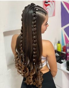 Hair Mistakes, Festival Hair, Casual Hairstyles, Prom Hairstyles, Long Curly Hair, Intricate Designs