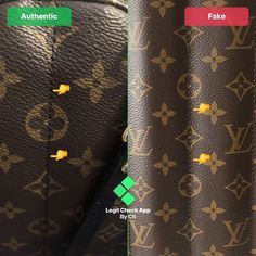 Palm Springs Louis Vuitton, Louis Vuitton Planner, Fake Vs Real, Louis Vuitton Palm Springs, Real Louis Vuitton, Fake Louis Vuitton, Fashion Mark, Legit Check, Lv Backpack