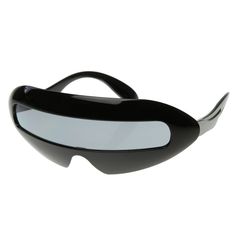 Futuristic frame design sunglasses that are sure to draw the attention of any crowd. Available in a variety of colors that are perfect for anyone making a statement at the party! Made with an acetate based frame, metal hinges and polycarbonate UV protected shield lens. Measurements: 125-20-20 / Total: 150mm Cyclops Costume, Futuristic Shield, Everyday Sunglasses, Book Character Costumes, Space Cadet, Heart Sunglasses, Shield Sunglasses, Retro Futuristic, Rectangle Sunglasses