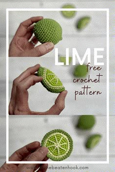 crochet lime pattern with instructions to make it