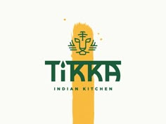 An approved primary logo for a Fort Worth based Indian food concept that unfortunately died and never got to see the light of day. Karan Logo, Ln Logo, Indian Food Logo, Indian Logo Design, Restaurant Logo Ideas, Indian Graphics, Indian Graphic Design, Food Brand Logos