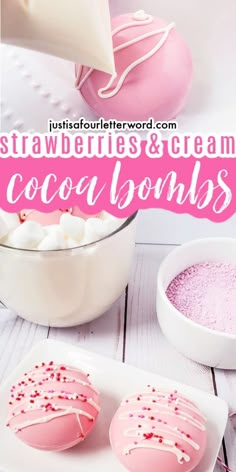 Diy Hot Chocolate, Hot Chocolate Cocoa, Diy Hot Cocoa, Hot Chocolate Gifts, Hot Chocolate Drinks, Hot Chocolate Coffee, Cocoa Tea, Strawberry Flavor