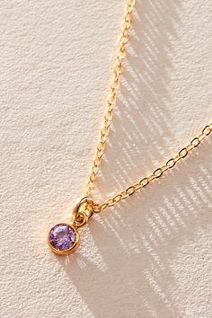 Add something personal to your stack with this beautiful necklace, featuring a 14k gold filled chain and dainty cubic zirconia birthstone charm. **Features:** 14k gold filled chain, 14k gold filled 3mm bezel, dangling cubic zirconia birthstone charm, spring ring clasp closure, 16" **Why We ❤ It:** One for you, one for your bestie, and one for everyone else you know-this necklace is perfect for gifting. | Set & Stones Birthstone Charm Necklace at Free People in Gold Birthstone And Initial Necklace, Birthstone Necklace For Mom, Birthstone Charm Necklace, 2024 Christmas, Garnet Earrings, Birthstone Charms, Beautiful Necklace, Birthstone Necklace, Dainty Necklace