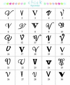 the alphabet and numbers for each letter are shown in this chart, which shows how many letters