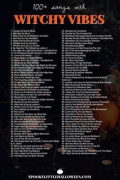 Halloween Playlist, Witchy Tips, Halloween Songs, Magia Das Ervas, Witch Vibes, Halloween Music, Music Recommendations, Baby Witch, Halloween Tags