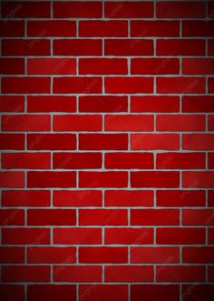 a red brick wall that is very dark