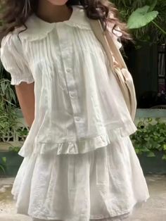 Chemtrailsoverthecountry Club Aesthetic, Simple Tops For Women, Diy Babydoll Dress, 가을 패션, Japanese Fashion, Mode Inspiration, Playing Dress Up, Aesthetic Clothes