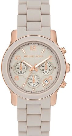 Michael Kors Watch Runway Oversized Ladies MK7386 Watch | Jura Watches Accessories Watches Women, Silicone Bracelets, Two Tone Watch, Smartwatch, Stainless Steel Case