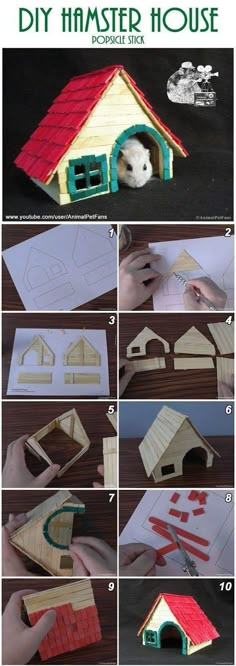 instructions to make a wooden dog house