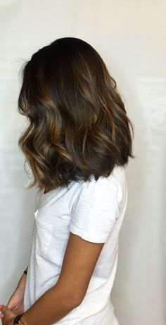 Brunette Balayage Layers Haircuts, Hair Goals Color, Brunette Hair Cuts, Balayage Bob, Vampire Academy, Trendy Hair Color