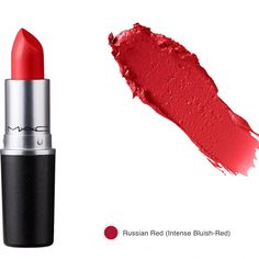 Intense Bluish Red Color In A Creamy Matte Finish Russian Red, Makeup Mac, Mac Makeup, Matte Lipstick, Makeup Lipstick, Mac Cosmetics, Makeup Cosmetics, Womens Makeup, Red Color