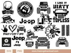 jeep decals and stickers are available for purchase from the store free by person