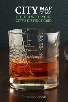 Brought to you by UncommonGoods, these City Map Glasses let you drink in your favorite places. Each rocks glass is etched with your city’s distinct grid. Something about sipping a full-bodied bourbon after work brings you right back to that local watering hole where everyone actually did know your name. Show off your old stomping grounds with this unique piece from UncommonGoods. Birthday Ideas For Men, Wrapping Inspiration, Unique Gifts For Him, Clean Living, Working Mom, Etched Glass, Easy Christmas, Gift Guides, 21st Birthday