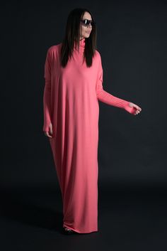 Coral Maxi Dress,Women long summer dress suitable for Hijab and Abaya style. Coral Casual Maxi Dress. Long Sleeves Dress with beautiful loose line ! Unique casual model for different occasions made from Soft cotton, touch mixed with comfort and fashion. Available Size: XS, S, M, L, XL, 2XL,3XL,4XL, 5XL, 6XL, 7XL, 8XL Made of : cotton viscous The model wears size M - 5,6' / 170 cm CARE Dry Cleaning Machine Wash 30oC Hand Wash with warm water Medium hot iron Maxi Dress Casual Summer, Coral Long Dress, Marsala Dress, Winter Coat Dress, Coral Maxi Dresses, Casual Basics, Coral Dress, Summer Linen, Spring Summer Dress