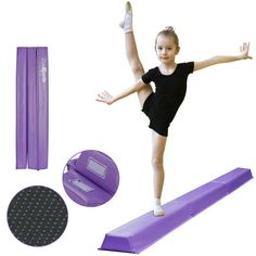 Build confidence and skill safely with ZenSports 9FT Foam Balance Beams. Strong foam with a high-density EPE top layer, nice and soft in case of a fall but sturdy enough to practice. The anti-slip bottom makes the beam more stable on the floor that hardly moves for your usual training. This 9FT beam helps kids develop their ability to balance, explore the skills of jumping, improve coordination, will support your childs gymnastics success. Smart foldable design makes it portable and compact for Home Gymnastics, Gymnastics Balance Beam, Gymnastics Stuff, Ocean Bedroom, Gymnastics Beam, Gymnastics Floor, Gymnastics Room, Kids Gymnastics, Gymnastics Skills