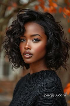 Short Black Hair, Hairstyle Names, Bouncy Hair, Hair Weave, Hairstyles For Women, Short Bob Hairstyles, Short Hairstyles For Women, Short Hairstyles, Weave Hairstyles