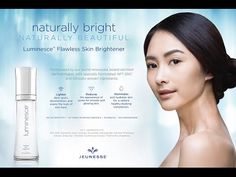 LUMINESCE FLAWLESS SKIN BRIGHTENER "ACTUAL DEMO" JEUNESSE - YouTube Skin Brightener, Age With Grace, Life Changing Opportunity, Skin Care Line, Brightening Cream, Skin Glow, Eye Bags, Youthful Skin, Naturally Beautiful