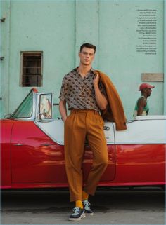 Filip Hrivnak | ShortList | 2018 | Cover | Editorial | Alex de Mora 50s Mens Fashion, Shorts Inspiration, Don Pedro, Mode Editorials, Outfit Chic, Mens Fashion Photography, Mens Fashion Inspiration