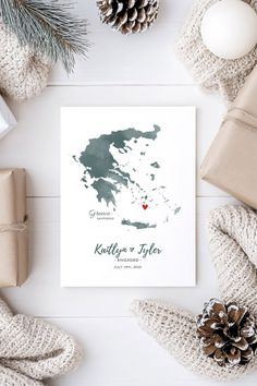 Looking for a unique engagement gift? This personalized watercolor map marks the spot where your love story started. Perfect for anniversaries too, it's a beautiful reminder of your journey together.
Greece engagement gift ideas. Greece Engagement, Engagement Gift Ideas