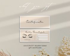 Printable Eyelash Gift Certificate Template, Lash Extension Gift Voucher, Salon Gift Card, Eyebrow Wax Certificate, Small Business Coupon - Etsy Curaçao