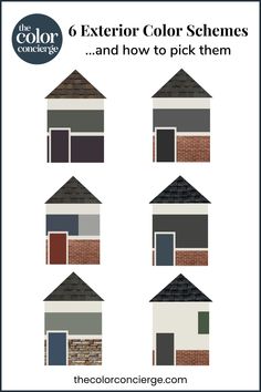 the exterior color scheme for houses and how to pick them