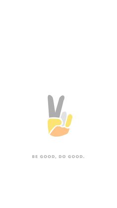 the logo for be good, do good is shown in grey and yellow colors on a white background