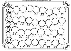 a worksheet for counting the numbers to 10 with faces and leaves on them