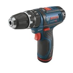 the bosch drill is shown on a white background