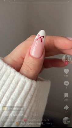 White Tips With Red Bow Nails, Acrylic Nail Designs Red And White, French Tip Red Bow Nails, French Tip With A Bow Nails, French Manicure With Red Bow, White French Red Bow, Nails Bow Christmas, White French Tip Xmas Nails, French Tip Nail Designs Christmas