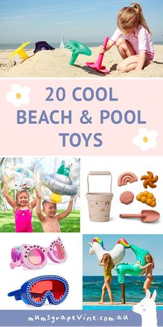 there are many toys that can be found in the beach and pool playrooms