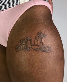 Black Women Tattoo Ideas, Black Women Tattoos, Black Diaspora, Dark Skin Tattoo, Delicate Tattoos For Women, Parent Tattoos, Feminine Strength, Women Tattoos, Wicked Tattoos