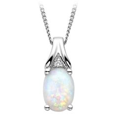 Matching necklace w/ my ring!!!!!!!!!!!! plz momma! i want this necklace SSSOOO bad!!!!! Sparkly Accessories, Diamond Birthstone, Fred Meyer, Birthstone Pendant, Cute Necklace, I Love Jewelry, Matching Necklaces, Opal Necklace, Pretty Jewellery