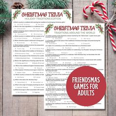 the christmas trivia game for adults with candy canes