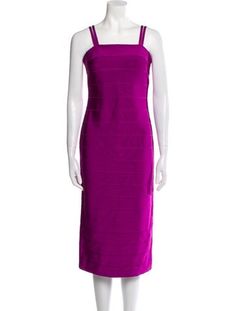 Herve Leger A-Line DressPurpleSleeveless with Square NecklineConcealed Zip Closure at BackDesigner Fit: Designed for a slim fit, those with a curvy figure may wish to take one size up. Vintage Herve Leger, White Herve Leger Dress, Herve Leger 1996, Herve Leger Purple Dress, Herve Leger Fringe Dress, Herve Leger, Square Necklines, Midi Length Dress, Square Neckline