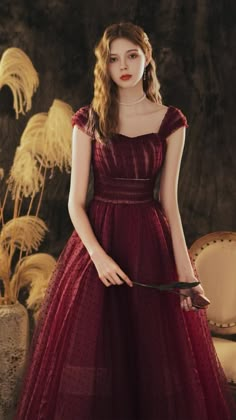 Simple temperament wine red dress  • prom dresses, prom gown, party dress, prom dress, evening dress, graduation dress, glitter prom dress, sparkly prom dress, shimmering prom dress, ball gown, homecoming dress, hoco, long prom dress, tulle prom dress, teenage, sweet16, sweet15, high school, graduation party, melitary party, pegeants, parkly prom dress, shimmering, gliter, quinceanera, quinceañera, quince, fiesta quince, 15s, vestidosdequince, quinceaneradress, mis xv años, XV, quinceanera gowns, mis quince, my fifteen, mis quinceaños, my fifteen years, ballgown, princess, mis15, xvpackages, vestidos de quince, fifteen dresses Wine Red Dress Prom, Cheap Formal Gowns, Vestidos Color Vino, Prom Dress Sparkly, Red Dress Prom, Prom Dress Tulle, Glitter Prom Dress, Prom Dress Ball Gown, Wine Red Dress