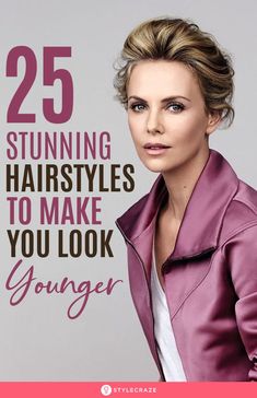 25 Stunning Hairstyles To Make You Look Youthful: Here are the 25 best hairstyles that women over 40 can try right now! #Hair #Hairstyles #HairstylesForWomen Hairstyles For Women In Their 40s, Over 40 Hairstyles, Easy Care Hairstyles, Medium Hair Styles For Women, Old Hairstyles, Hair Mistakes, Stunning Hairstyles, The Best Hairstyles, Classic Hairstyles