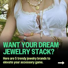 Can't get enough jewelry? Neither can we! From Mejuri's minimalist pieces to Kendra Scott's colorful gems, these brands have everything you need to elevate your style. Discover your new favorite accessory and elevate your everyday look! Jewelry Stack, Beauty Games, Stacked Jewelry, Summer Ready, Dream Jewelry