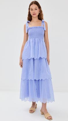 Fast Free Shipping & Free Returns on Hill House Home The Elise Nap Dress at Shopbop. Shop new arrivals from Hill House Home at Shopbop.com Hill House Home, Nap Dress, Hill House, One Clothing, House On A Hill, House Dress, Dress Silhouette, Pullover Designs, Tier Skirt