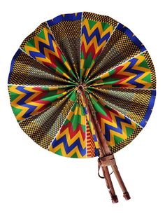 PRICES MAY VARY. African Kente Print Beautiful Hand-Craft Piece - Elegant Design Great for gift, wall decoration or any special occasions Leather handle Open/Unfolded Width: 11" (Inches) Kofina African Kente Print Folding Handheld Hand Fan Hand-Crafted  Leather handle African Print Fabric Fashionable Fan Beautiful Hand-Craft Piece - Elegant Design Folding Fan which is convenient to carry around for keeping cool Great for gift, wall decoration or any special occasions Leather strings on handle to keep fan in flare or closed Color - Multi-Color (includes Blue, Green, Black, Orange, Crimson-red) Leather strings on handle to keep fan in flare or closed Closed Size: 9" X 2" X 0.75" (inches) Open/Unfolded Width: 11" (inches) Kente Print, Fan Hand, Folding Fans, French Country Garden, Folding Fan, Hand Craft, Crimson Red, African Print Fabric, African Fabric