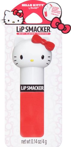 Lip Smacker Hello Kitty Lippy Pal Shimmer Lip Gloss Balm, Kiwi Hello Kitty Lip Balm, Sunny Funny, Cherry Lip Balm, Kitty Videos, Sanrio Collection, Hello Kitty Videos, Shimmer Lip Gloss, Hello Kitty Cute, Birthday Things