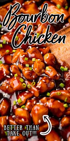 the cover of bourbon chicken better than take out