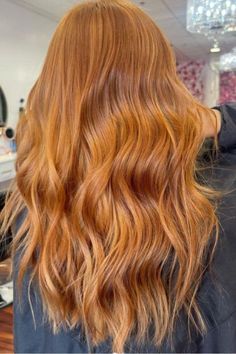 42+ Copper Hair Ideas (Red, Honey, Ginger and more) - Real Beauty School Honey Copper Hair Color, Copper Gloss Hair, Copper Ginger, Coppery Gold Hair, Medium Golden Copper Hair Color, Honey Copper Hair Formula, Rusty Ginger Copper Hair, Gold Copper Hair, Copper Gold Hair