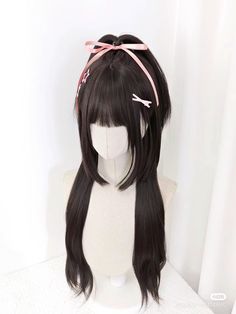 Harajuku Hair, Y2k Hairstyles, Hair Inspiration Long, Hair Tint, Goth Hair, Stronger Hair, Kawaii Hairstyles