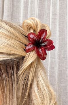 Red Flower Clip

How to style:
Unlock your inner island girl with our red flower clips! Suitable for any occasion, these flower clips () will elevate each and every look!

Features:


  
 * Lightweight plastic
 
 * Frangipani design
 
 * Red shades Red Shades, Trends 2025, Beginning Boutique, Claw Clips, Flower Clip, Island Girl, Red Flower, Red Flowers, Trending Accessories