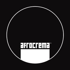 the logo for afrocrema, an electronic music company that is currently in use